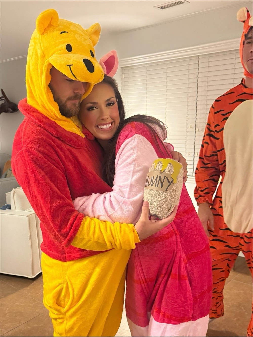 Winnie-The-Pooh Couples Costume - Pooh & Pigglet